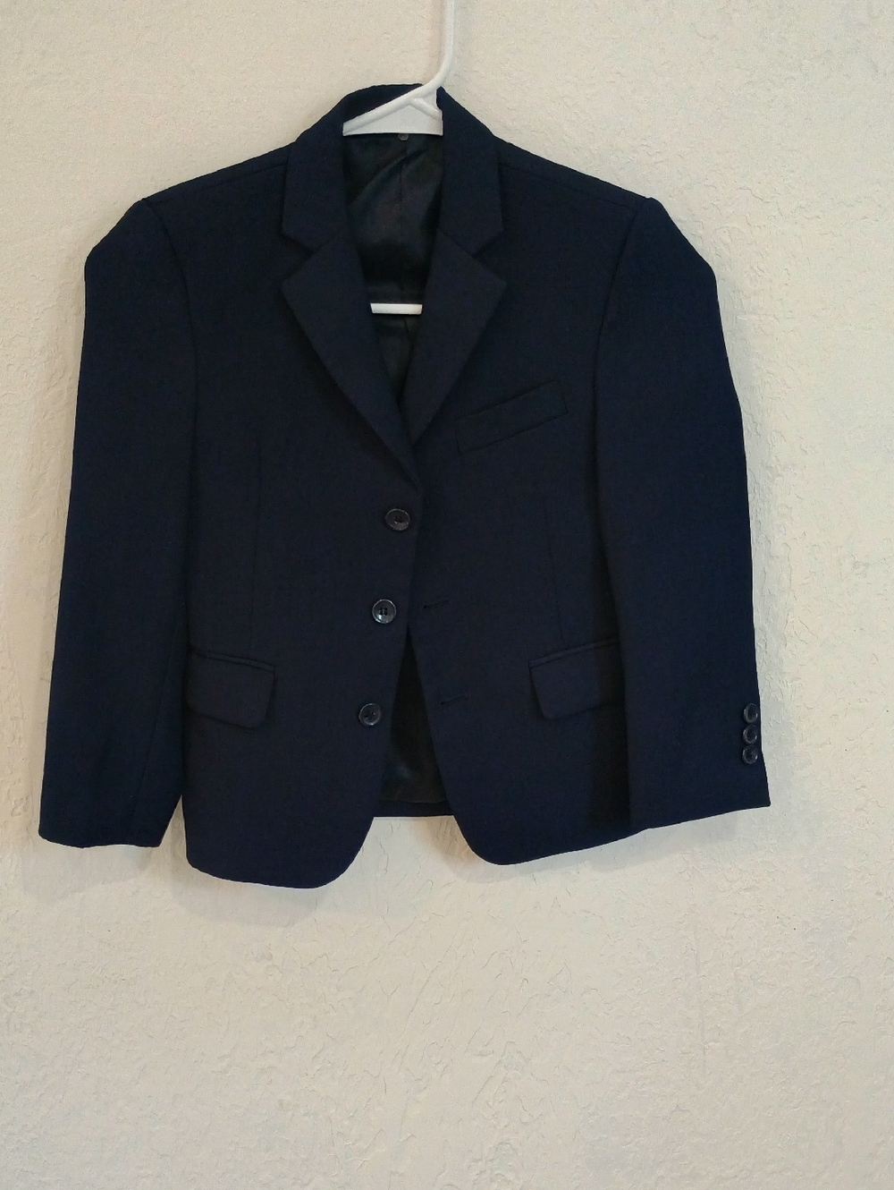 Kids Navy Blazer Jacket - Classic Formal Coat